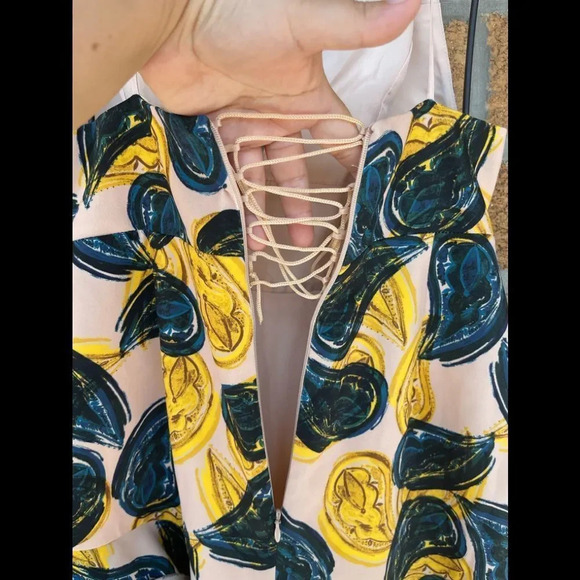 C/meo temptation blush paisley mini dress medium - Picture 11 of 17